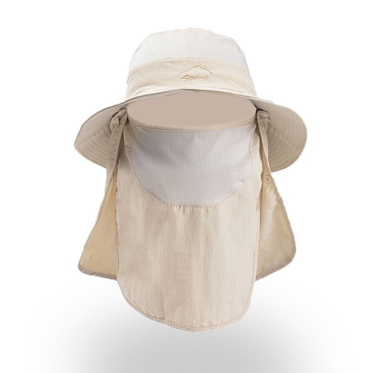 Fisherman hat sun hat summer outdoor quick-drying sun hat fishing breathable sun hat