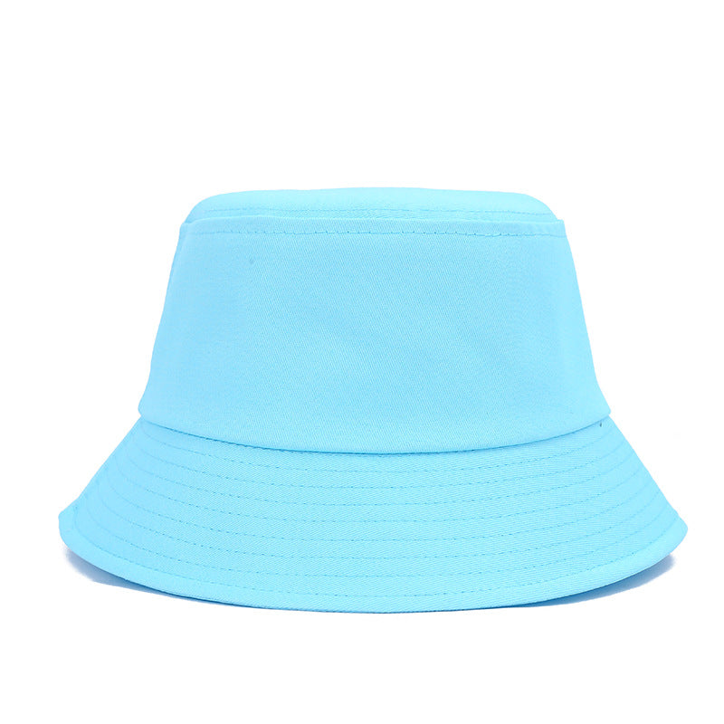 Women's summer sun protection bucket hat men's fashion cotton all-match bucket hat