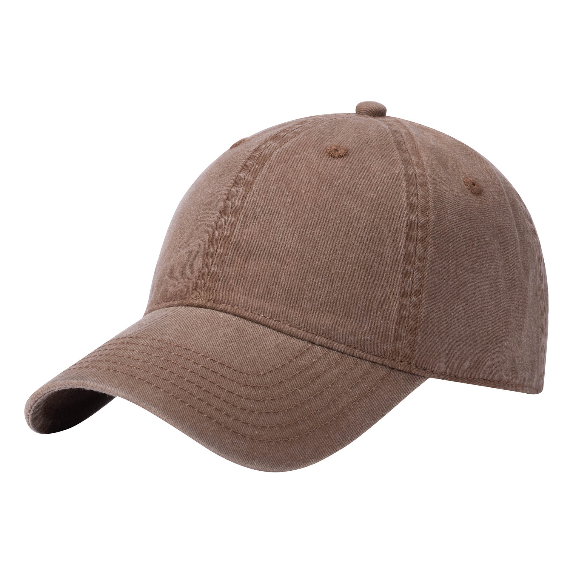 Fashionable pure cotton washed high-grade baseball cap quick-drying camping cap