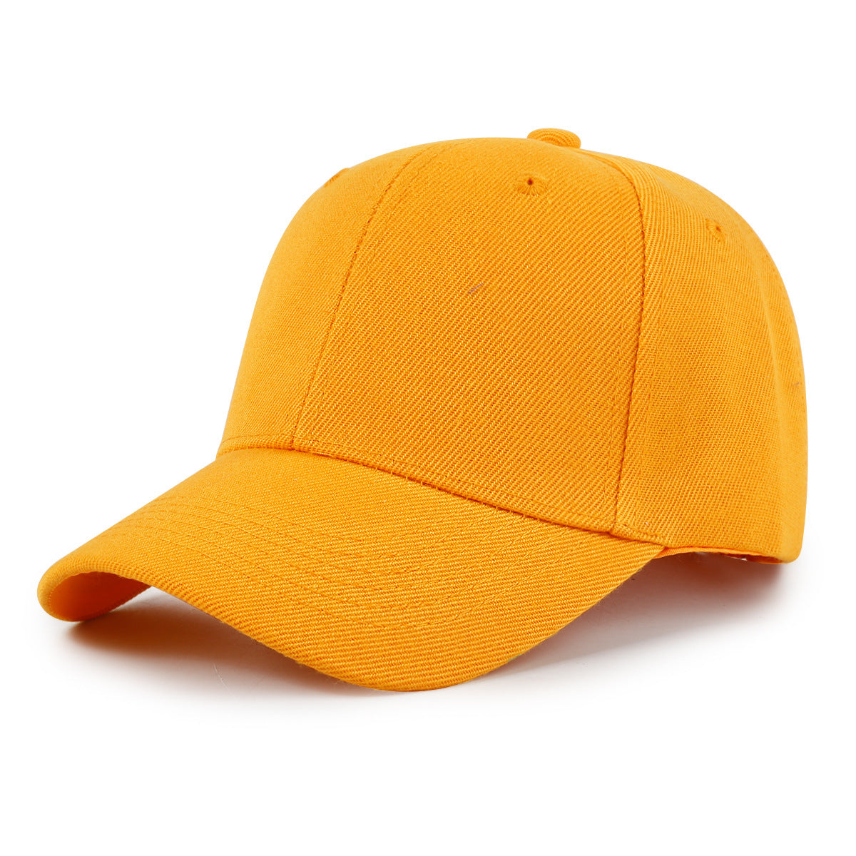 Children's baseball cap sun protection solid color plain cap