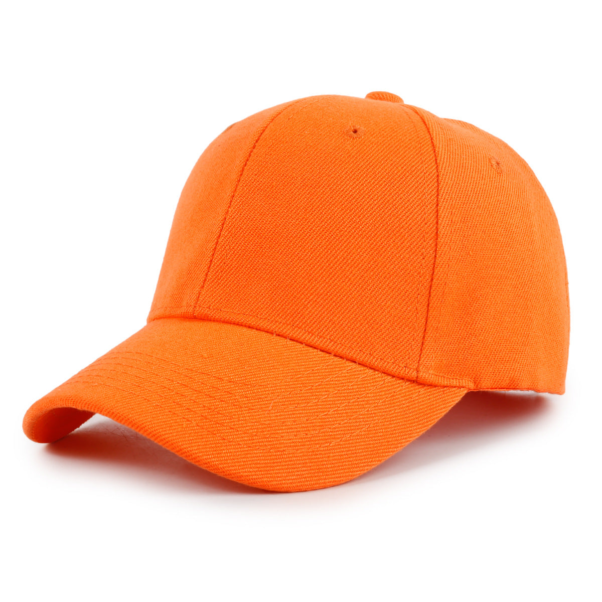 Children's baseball cap sun protection solid color plain cap