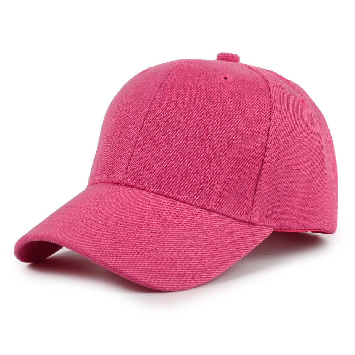 Children's baseball cap sun protection solid color plain cap