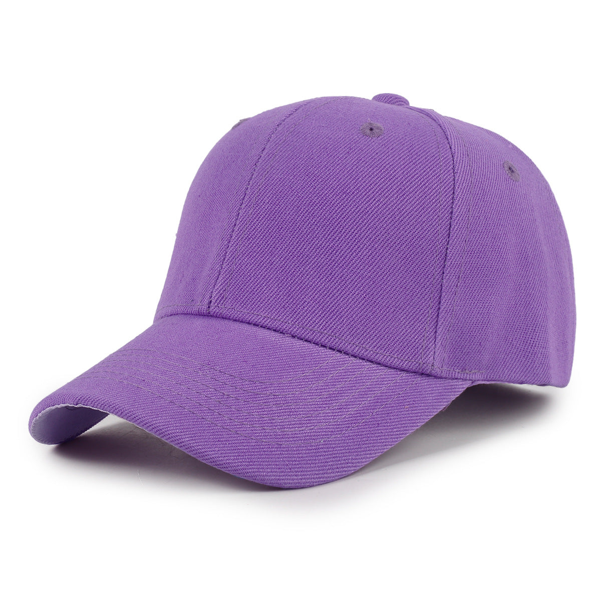 Children's baseball cap sun protection solid color plain cap