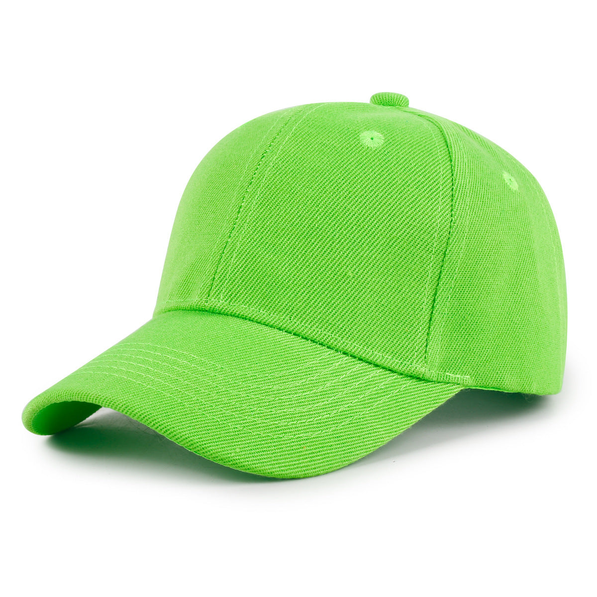 Children's baseball cap sun protection solid color plain cap