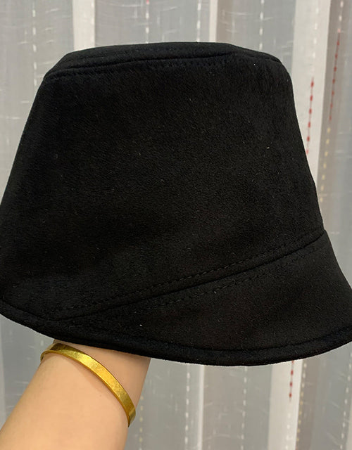 Bucket hat for all-match autumn and winter