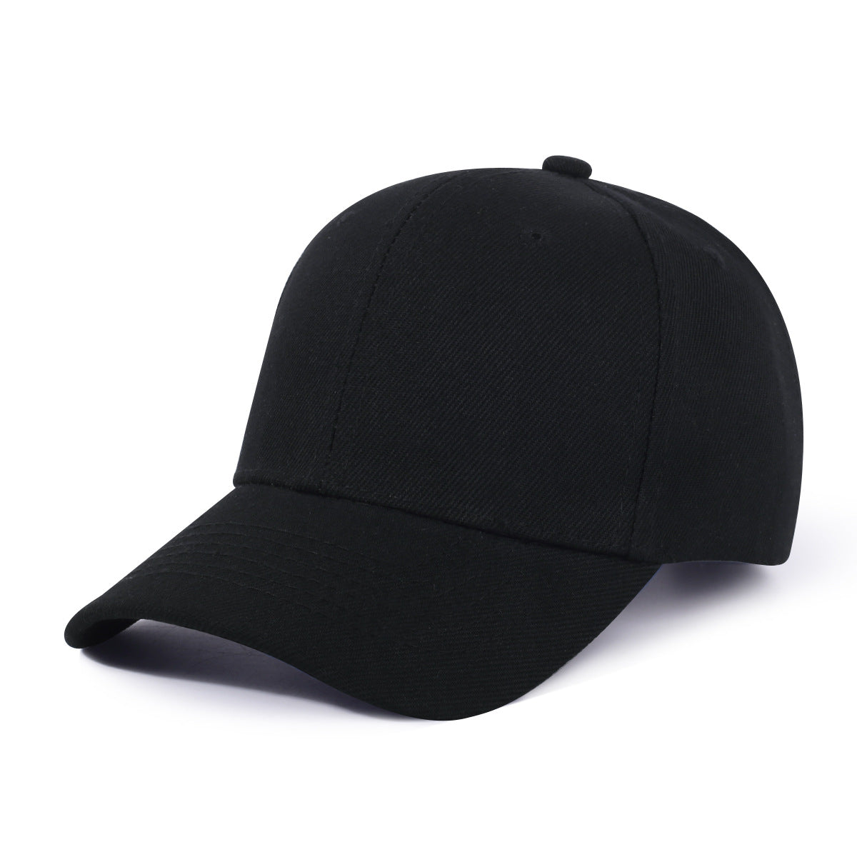 Children's baseball cap sun protection solid color plain cap