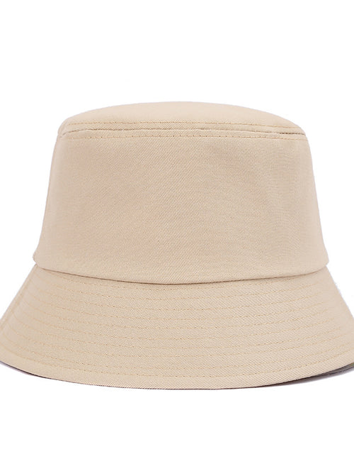 Women's summer sun protection bucket hat men's fashion cotton all-match bucket hat