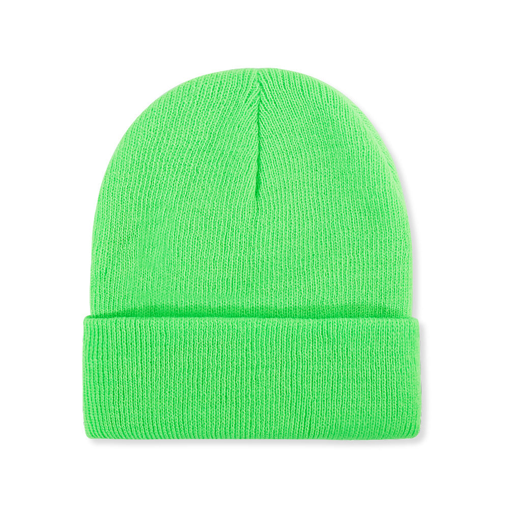 Fashionable cold hat with ear protection knitted hat for women, warm and versatile hat for men