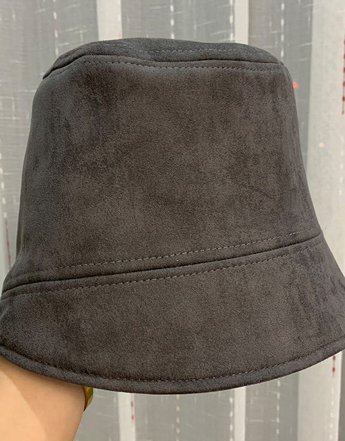 Bucket hat for all-match autumn and winter