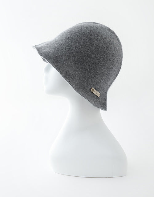 Fashion new cashmere hat women's pure cashmere bucket hat autumn and winter warm wool hat