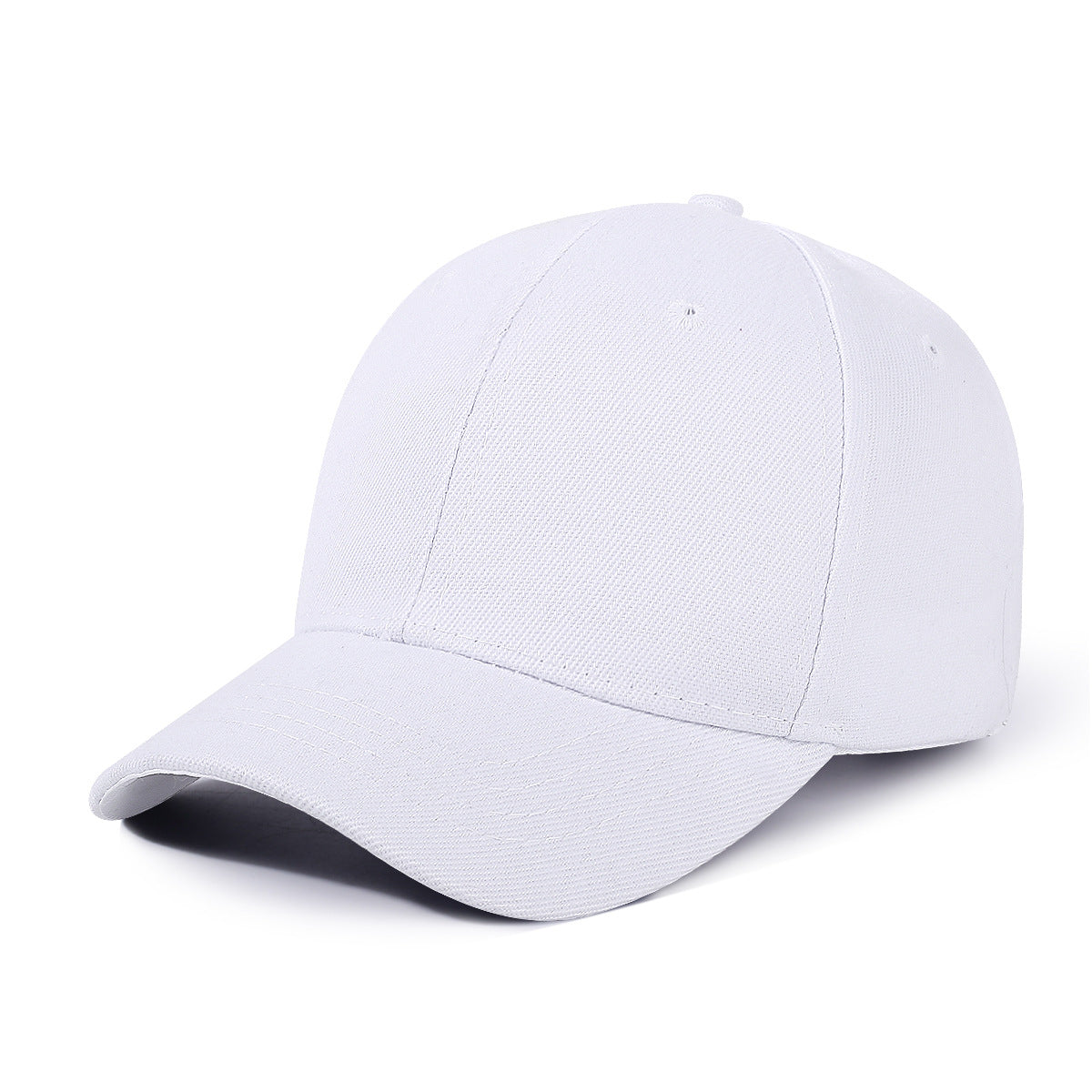 Children's baseball cap sun protection solid color plain cap