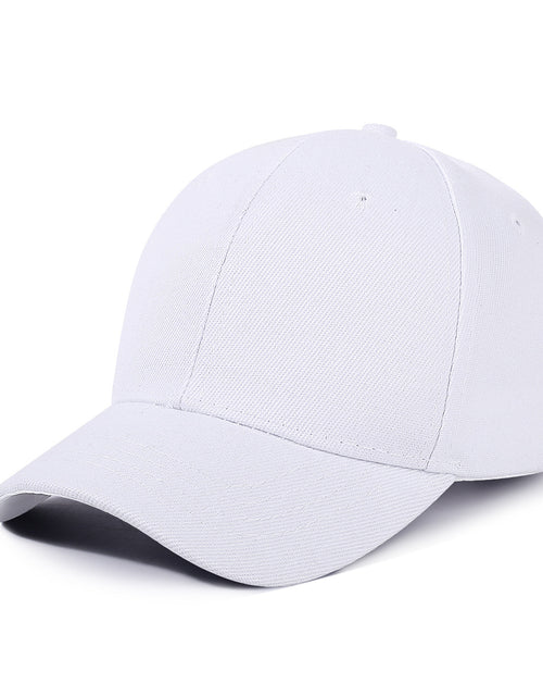 Children's baseball cap sun protection solid color plain cap