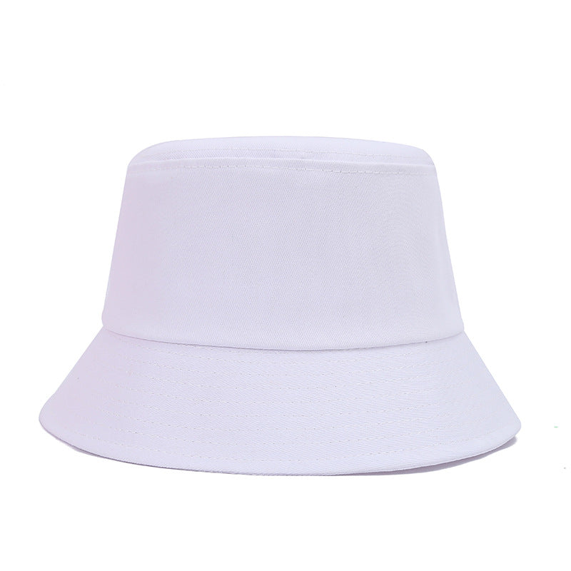 Women's summer sun protection bucket hat men's fashion cotton all-match bucket hat