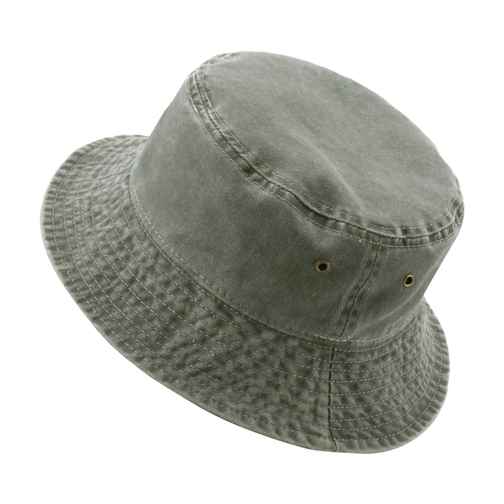 Women's spring and autumn retro casual fisherman hat men's versatile bucket hat