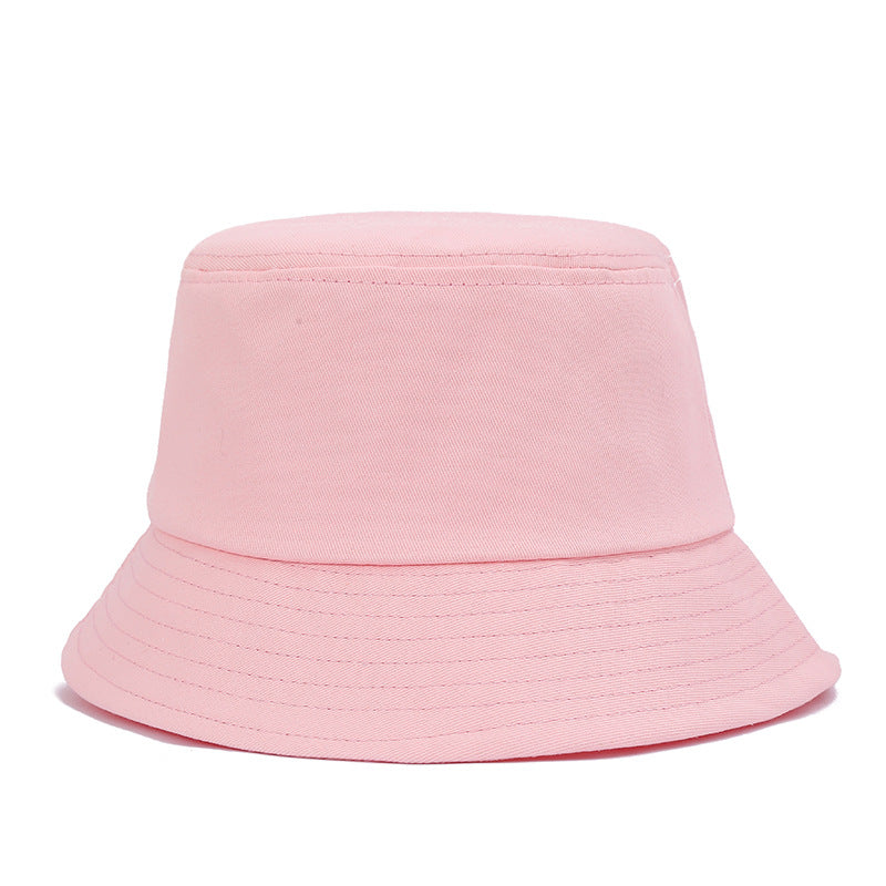 Women's summer sun protection bucket hat men's fashion cotton all-match bucket hat