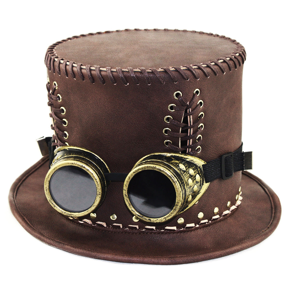 Fashion Steam Industrial Retro Gentleman Hat for Women