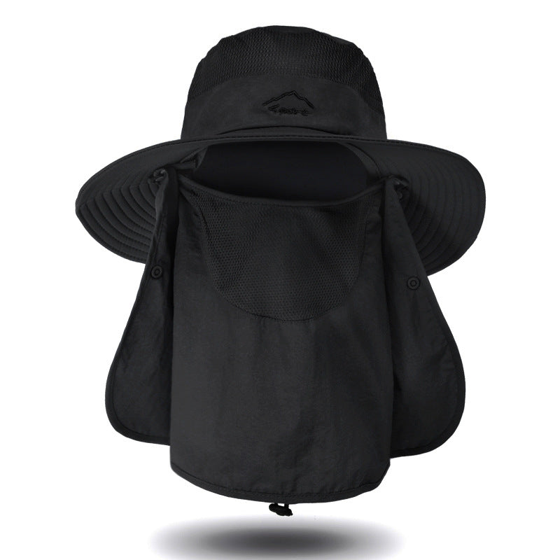 Fisherman hat sun hat summer outdoor quick-drying sun hat fishing breathable sun hat