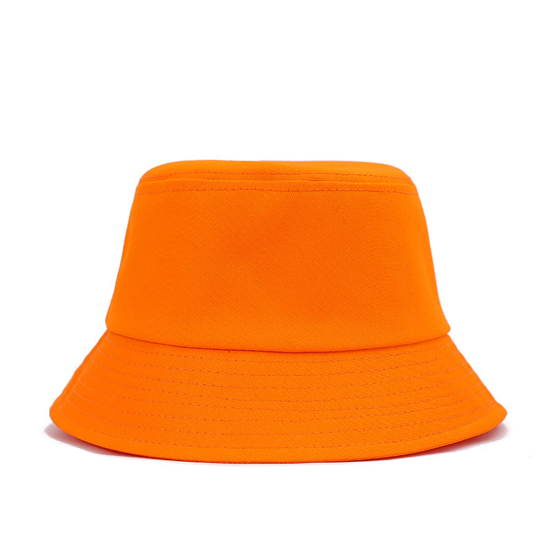 Women's summer sun protection bucket hat men's fashion cotton all-match bucket hat