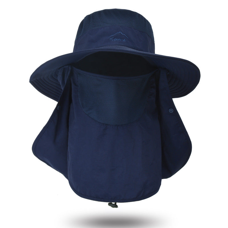 Fisherman hat sun hat summer outdoor quick-drying sun hat fishing breathable sun hat