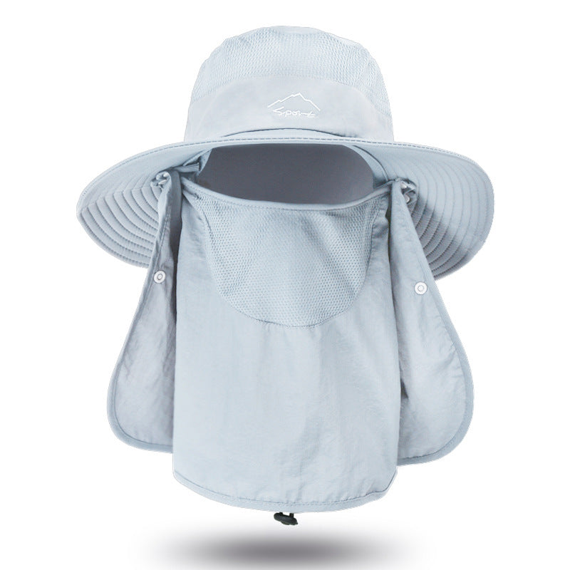 Fisherman hat sun hat summer outdoor quick-drying sun hat fishing breathable sun hat