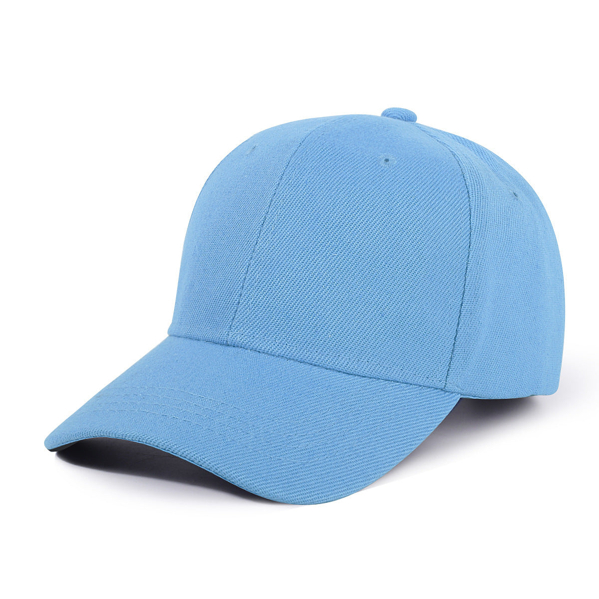 Children's baseball cap sun protection solid color plain cap