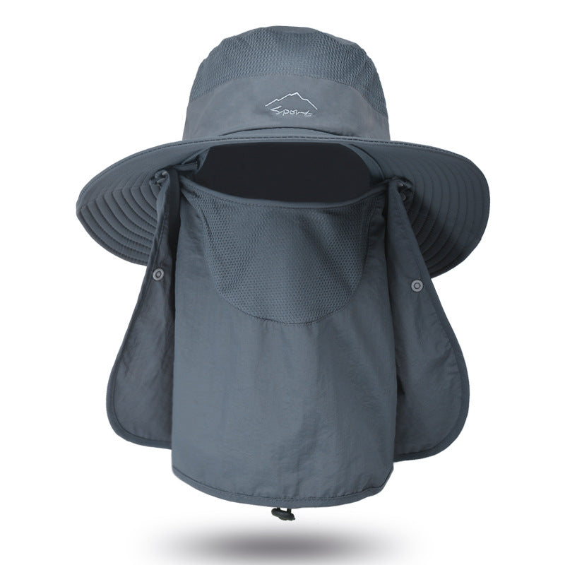 Fisherman hat sun hat summer outdoor quick-drying sun hat fishing breathable sun hat