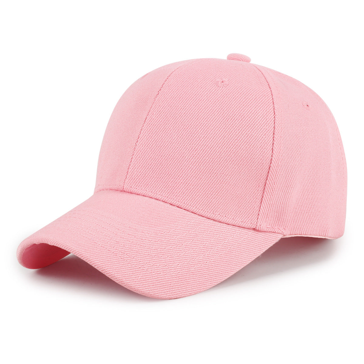 Children's baseball cap sun protection solid color plain cap